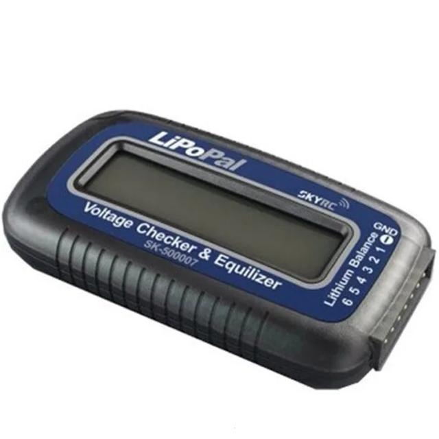 Skyrc Lipo Battery Voltage Tester e Equilibrador para Baterias de 2 a 6 S células