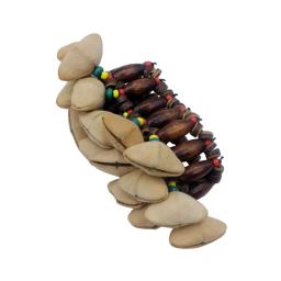 Moongolfe de djembe cinto africano, cinto de ombro com sino de pulso acessórios de percussão - Image 6