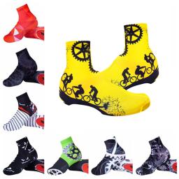 Tênis de ciclismo para homens e mulheres, capa protetora para sapatos de bicicleta, mtb, acessórios esportivos, corrida de estrada - Image 1