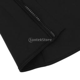 Roupa de mergulho de neoprene para homens e mulheres, jaqueta úmida preta com zíper frontal, para mergulho, surf, pesca submarina - Image 5