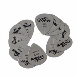 Palhetas para guitarra de metal, palhetas rígidas com 12 peças de 0.3mm para guitarra e acessório musical - Image 4
