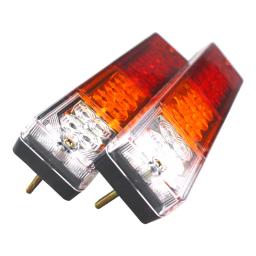 1 par 12v 20led carro auto parar luz traseira da cauda freio luz reversa volta indutor barco atv caminhão reboque lâmpada - Image 3