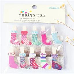 Prendedor de madeira para roupas série natal, prendedores para foto, cartões postais, prendedor de papel, artesanato, panos para decoração e escritório - Image 2