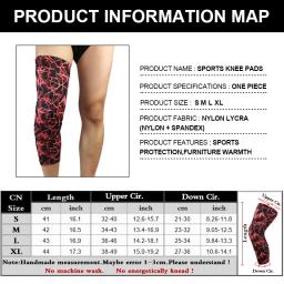 Joelheiras de camuflagem para basquete, Joelheiras protetoras para esportes de ginástica, Compressão Joelho Bezerro Leg Sleeves Pad, Joelho Brace Guard - Image 6