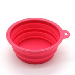 Tigela dobrável de silicone para pet, portátil, cão, gato, animal de estimação, tigela de alimentação para viagem, prato de água, alimentador, tigela dobrável - Image 5
