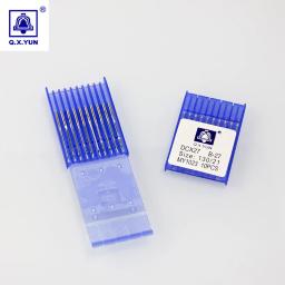Agulhas de costura para máquinas de costura industriais, acessórios de agulhas de costura dcx27 sy6120 82 x1 81x5 191gs b27 21 # my1023 qxyun para máquina de costura pegasus siruba com 100 peças - Image 3