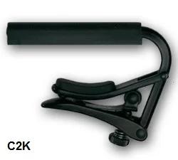Capotraste Shubb de Níquel para Violão Clássico - Modelos C2, C2N, C2K com Opções em 3 Cores