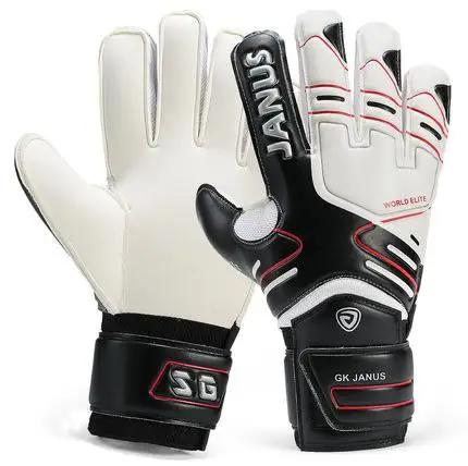 Janus luvas profissional de goleiro, luva com proteção de dedo, látex reforçado, futebol americano, goleiro - Image 1