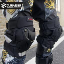 Joelheira de proteção para motocicleta, joelheira e cotoveleira protetoras couraça de proteção para joelho e braço proteção para motocicleta, motocross, corrida off-road - Image 3