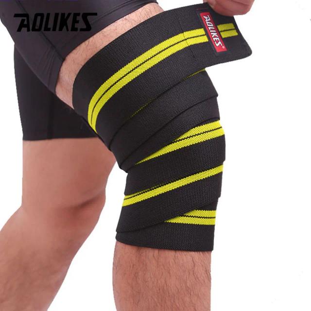 Faixa Elástica para Treino Aolikes 2m x 8cm - Ideal para Academia, Levantamento de Peso e Suporte em Pernas e Joelhos