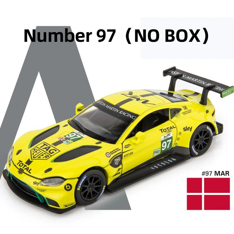 1:32 martin-miniatura de carro esportivo modelo de carro fundido com som de liga metálica, três portas, leve, brinquedo de corrida super extremidade - Image 1
