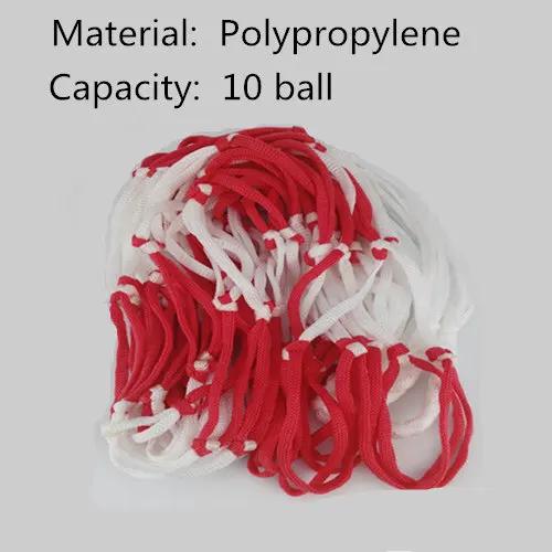 1 pcs Esportes Ao Ar Livre Redes De Futebol Futebol Net 10 Bolas Levar Fio Redes de Vôlei Basquete Bola de Rugby Portátil Rede do Gol saco - Image 1