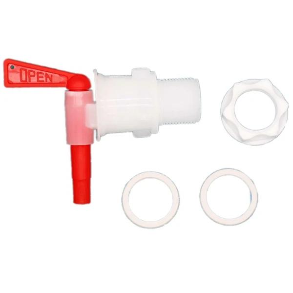 Balde de Fermentação Caseira com Torneira de Plástico para Produção de Vinho DIY