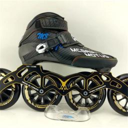 Tênis de velocidade profissional multifuncional, tênis de corrida para adultos e crianças, com rodas de 125mm, 90mm, 100mm, 110mm, uso interno - Image 2