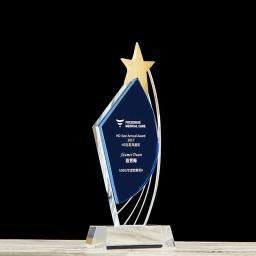 Troféu De Forma De Estrela De Cristal Personalizado, troféu De Esportes De Vidro, Copa De Liga, Prêmios De Competição - Image 2