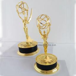 Grande troféu emmy por frete dhl expedição com 15.5 polegadas grande enorme metal emmy prêmios troféu - Image 2