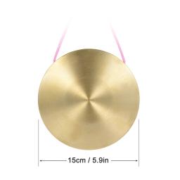 15cm/22cm/30cm mão gong pratos bronze cobre gong capela opera percussão instrumento com martelo de jogo redondo - Image 2