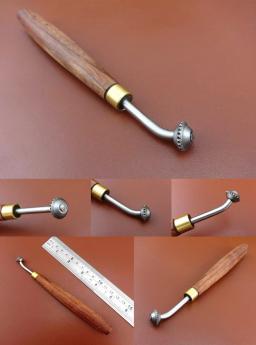 Ferramenta de gravação em cobre para impressão, 5 tipos, gravura em couro, artesanato, estampa, decoração, ferramenta - Image 4