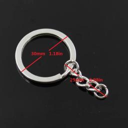 Pistola vintage revólver arma chaveiro para homens, corrente titular de metal, pingente de cor prata, presente DIY, 29x22mm, 30mm, nova moda - Image 3