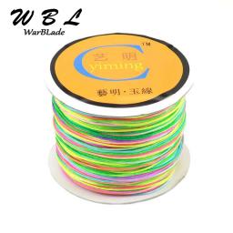 Fio de nylon para fazer jóias, fio de algodão de 100m, 0.8mm, 1mm, 1.5mm, 2mm, acessórios de confecção de joias, faça você mesmo, com borlas, pulseira trançada - Image 5