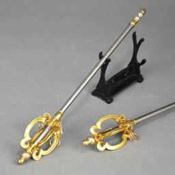 1:6 modelo de armas em miniatura, armas antigas de frio, espada budista favor de monge tang, adereços de fotografia de buda sabre de cerca de 25 cm - Image 1