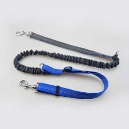 Trela impermeável com bolsos para Pet, cinto elástico, trela para correr, correr e caminhar, cinto para cães, suprimentos para animais de estimação - Image 6