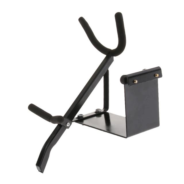 Suporte de Montagem em Parede para Saxofone - Acessório Prático de 29,5 cm para Instrumentos Musicais