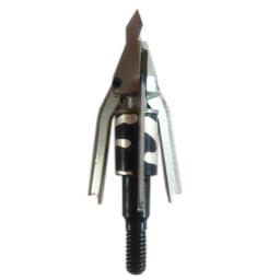 Cabeça de seta com 3 lâminas expansíveis, 100 grãos, ponto alvo, para caça de arco e flecha, 12 peças - Image 3