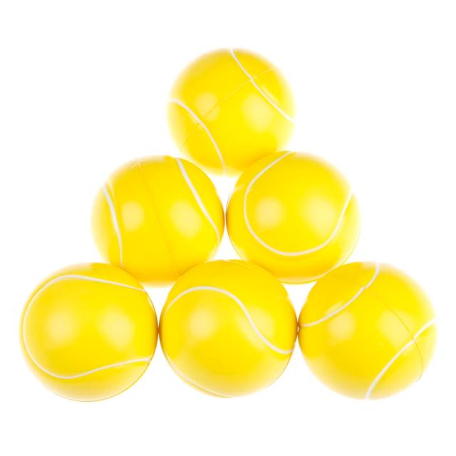 Conjunto de 6 Bolas de Basquete Pequenas para Exercícios e Alívio de Estresse, Ideais para Crianças