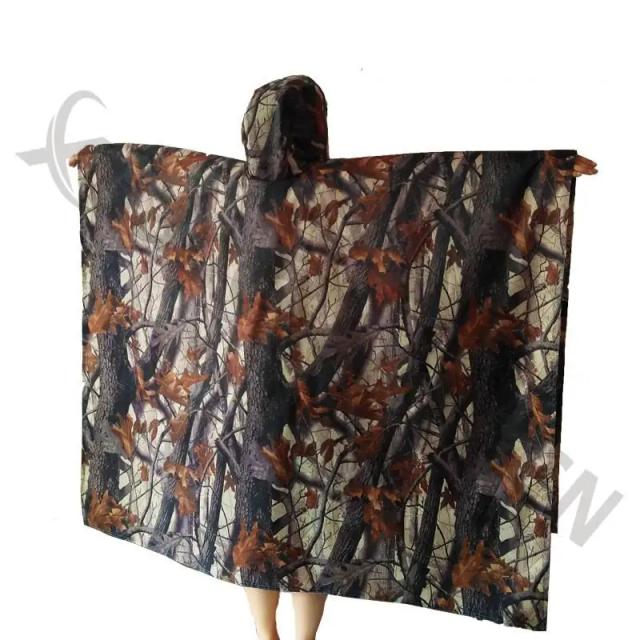 3in1 camuflagem militar ao ar livre capa de chuva poncho mochila capa chuva à prova dwaterproof água esteira toldo caça acampamento caminhada esteiras