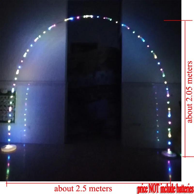 Iluminação de led para festa em arco, suprimentos para festa de casamento e eventos, luz de natal (com conector usb), faça você mesmo - Image 1