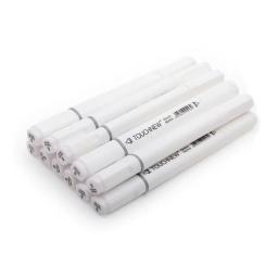 Touchnew-conjunto de marcadores coloridos a base de álcool para manga, conjunto de marcadores para esboço e tinta, duas pontas, para pintura de mangá e artista - Image 2