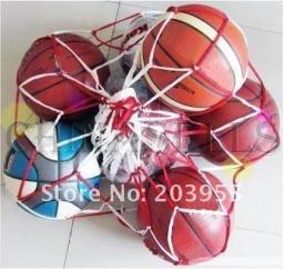 Rede de futebol esportiva ao ar livre, 10 bolas, bolsa de transporte, equipamento portátil, bolas de basquete, bolsa de rede de bola de vôlei, 1 peça - Image 6