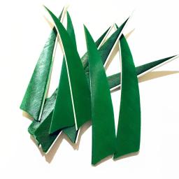 Flechas penas de peru 50 peças, 5 segundos 9 cores protetor para qualquer seta de madeira & bambu para arquearia caça - Image 2
