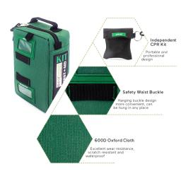 Kit de primeiros socorros vazio com tampa de armazenamento, sobrevivência de emergência, bolsa médica, caminhadas, camping, caça, viagens, saco de ferida, 255pcs - Image 4