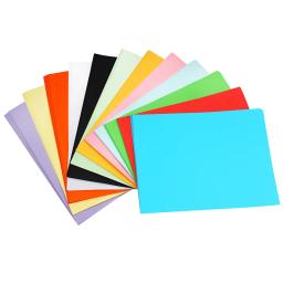 Cartão de papel kraft colorido de alta qualidade, 100 gsm, peças, faça você mesmo, cartão de casamento, artesanato, papel de papelão grosso - Image 3
