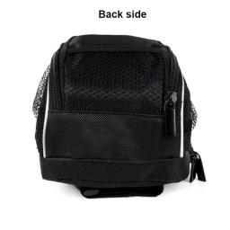 Bolsa de guidão de bicicleta, bolsa frontal, para selim, pochete, dobrável, tubo dianteiro, esportes ao ar livre, cesta de ciclismo - Image 5