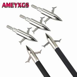 6/12 Pcs 160gr 2 Expansível Broadheads Tiro Com Arco Flechas Bowfishing Ponto Ponta de Pesca Ao Ar Livre Para A Caça Tiro Acessórios - Image 1