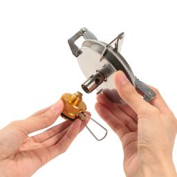 Lixada-fogão a gás portátil para acampamento, uso ao ar livre, caminhadas, mochilão, piquenique, ultraleve, cozinha, forno - Image 4