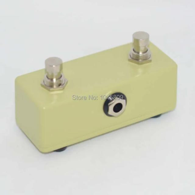 Interruptor de Pé Vintage para Amplificadores de Guitarra com 2 Botões - Frete Grátis
