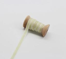 Fita de veludo para decoração de artesanato, 1/8 "3mm 1/4" 6mm 3/8 "9mm, sem elástico, revestimento de tecido de rosto único para diy, caixa de presente, artesanato, envoltório - Image 4