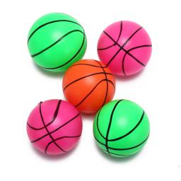 Bola inflável de pvc para basquete e vôlei, bola de praia de 12cm com cores aleatórias, para crianças e adultos - Image 3