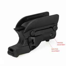 Ppt airguns tático acessórios airsoft mira laser vermelho ponteiro laser para 1911 pistola para caça GZ20-0022 - Image 3