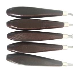 Paleta de pintura espátula raspador, 5 peças de aço inoxidável ferramentas de desenho conjunto de suprimentos de arte para pintura a óleo do artista mistura de cores - Image 3