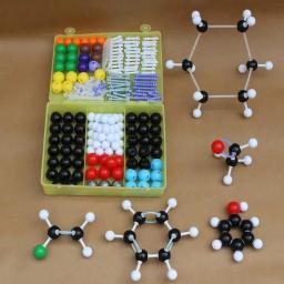 267 pces modelo molecular conjunto kit-química geral e orgânica para pesquisa de ensino de laboratório escolar - Image 1