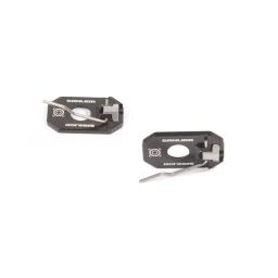 Sanlida tiro com arco x10 flecha resto recurvo arco titular lh rh compatível alvo acessórios de tiro com arco 1 peça - Image 1