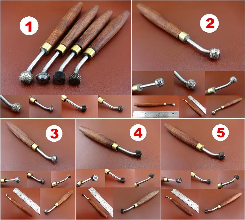Ferramenta de gravação em cobre para impressão, 5 tipos, gravura em couro, artesanato, estampa, decoração, ferramenta - Image 1