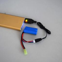 7.4v carregador XH-3P 2 s lipo bateria 2000ma carregamento rápido carros elétricos rc zangão brinquedos peças de reposição carregador usb - Image 4