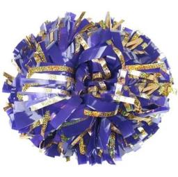 Cheerleader Pompons com Laser Wire, Seja brilho e ouro, 6 "Sports Pompons Suprimentos, cor pode livre combinação, 10pcs - Image 6