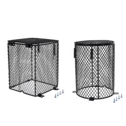 Aquecedor réptil guarda lâmpada de aquecimento gabinete gaiola protetor malha metal capa da lâmpada - Image 1